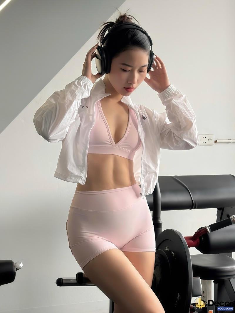 Tải ảnh ảnh gái xinh tập gym độc quyền