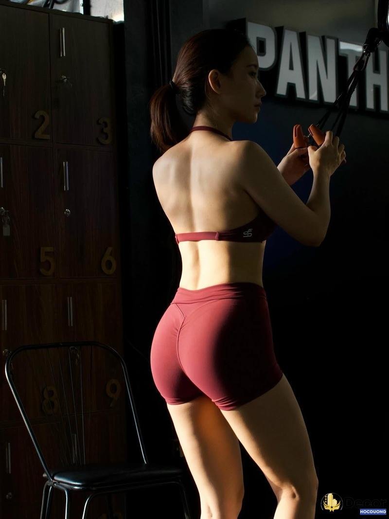 Tổng hợp ảnh gái xinh tập gym chất lượng