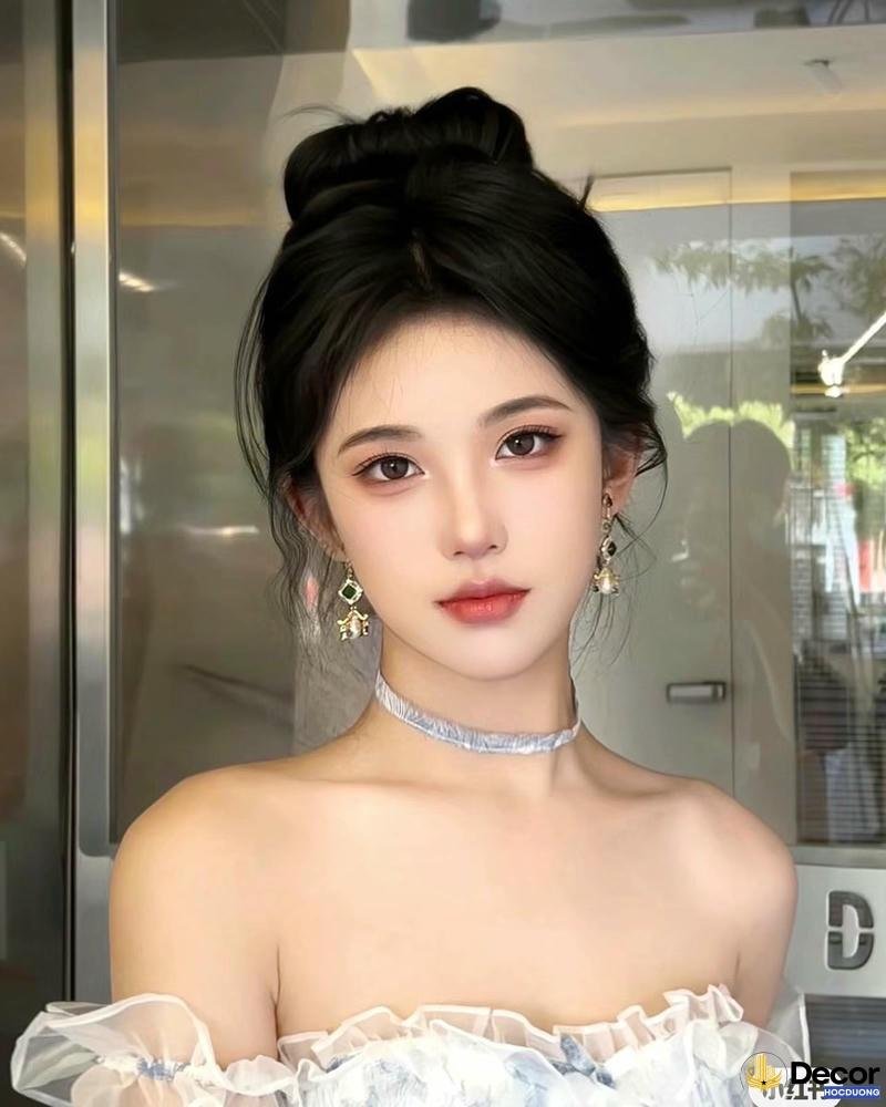 ảnh gái xinh douyin chụp selfie
