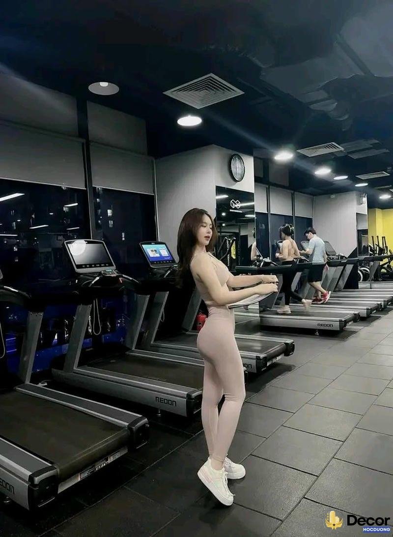 ảnh gái xinh tập gym nổi bật