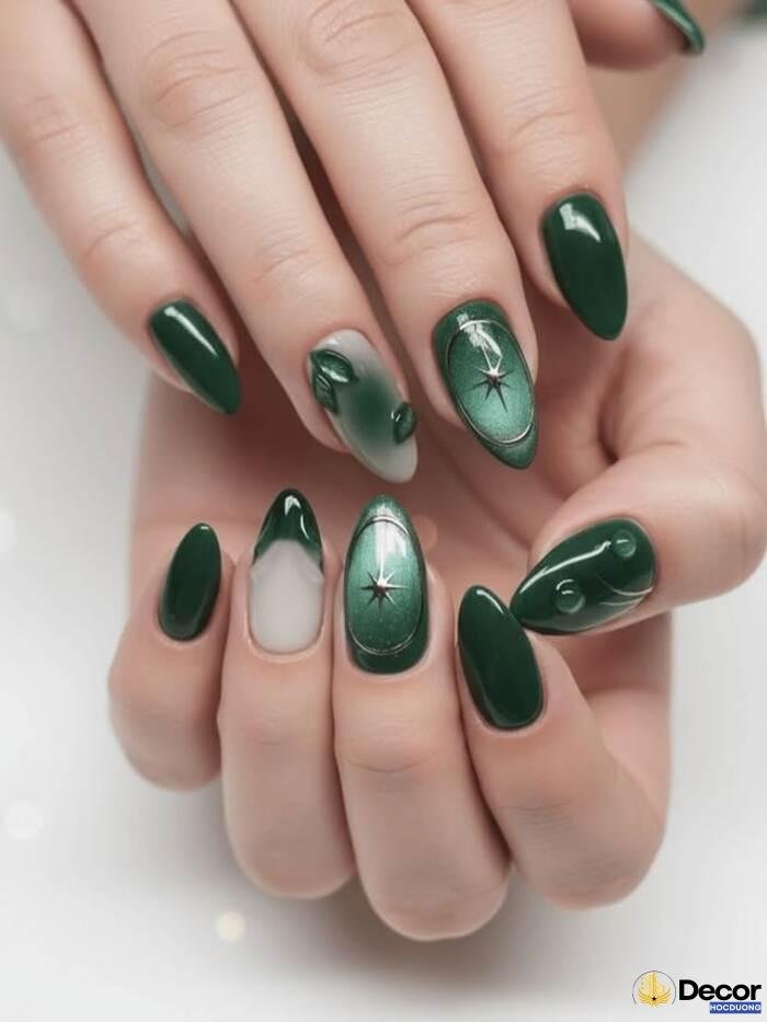 ảnh nail móng tay bắt trendding hot