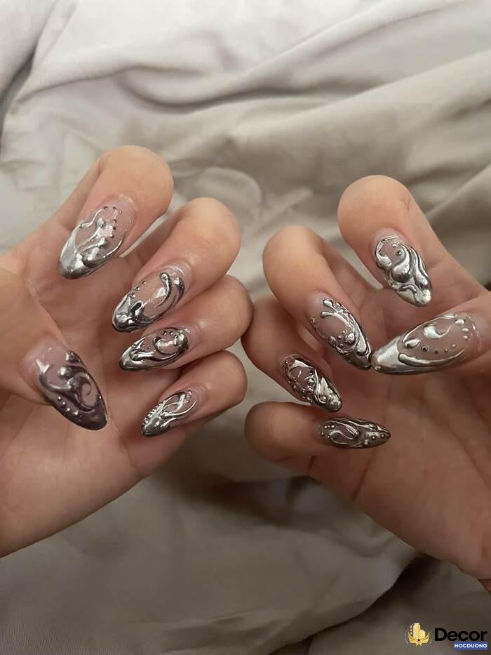 ảnh nail móng tay trend chất