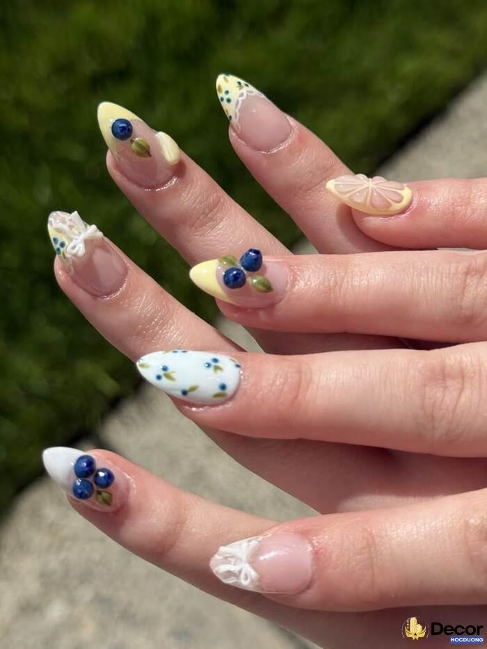 ảnh nail mùa hè cực đẹp