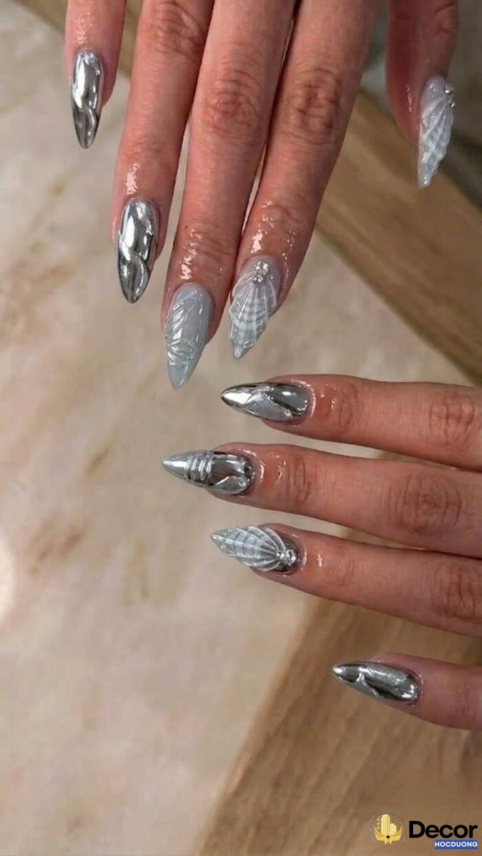 ảnh nail mùa hè cực trend