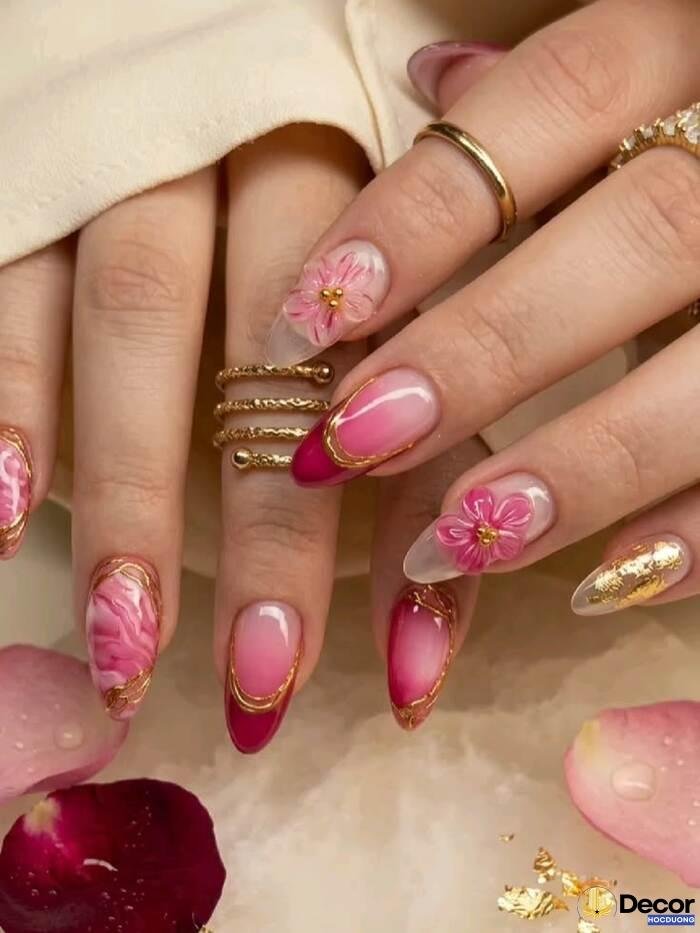 ảnh nail mùa hè cực xinh