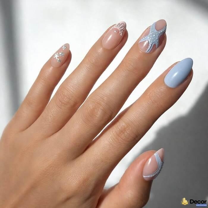 ảnh nail mùa hè hot xinh