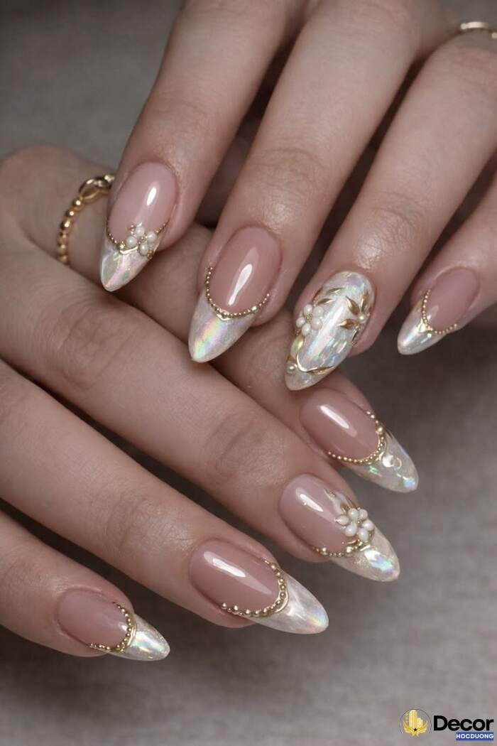 ảnh nail mùa hè siêu đáng yêu