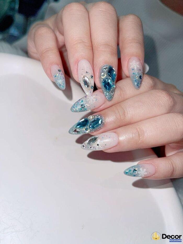 ảnh nail nhũ trendding đẹp nhất