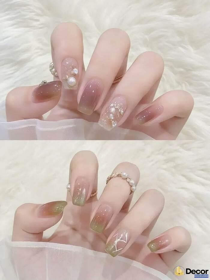 ảnh nail ombre cực đẹp