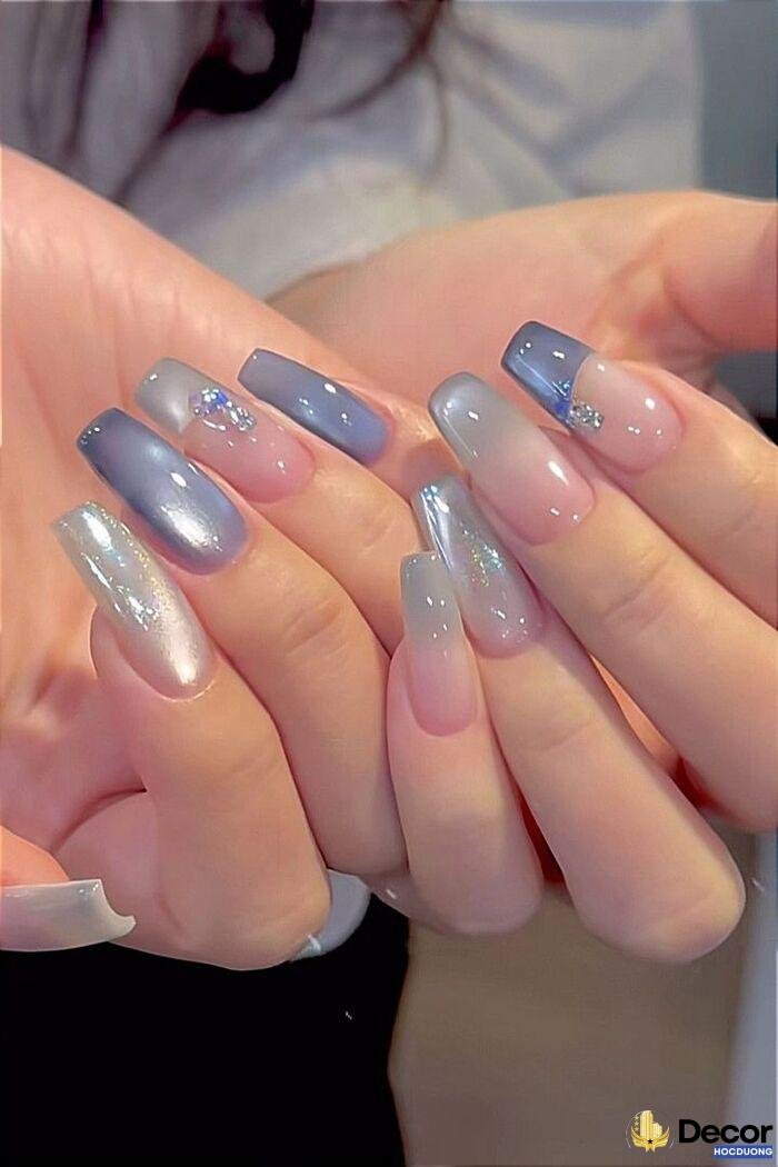 ảnh nail ombre trending cực chất