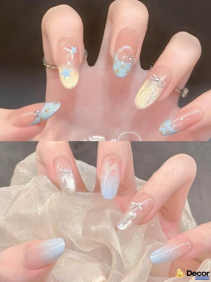 ảnh nail ombre trending đẹp