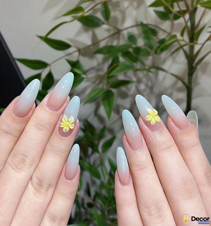 ảnh nail ombre trending siêu đẹp