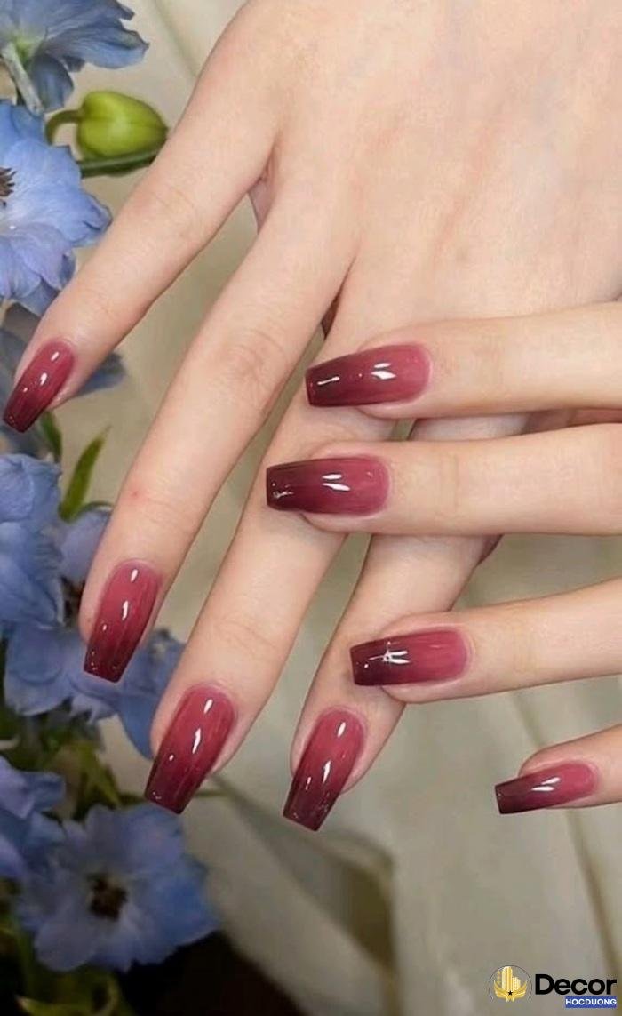 ảnh nail ombre trending