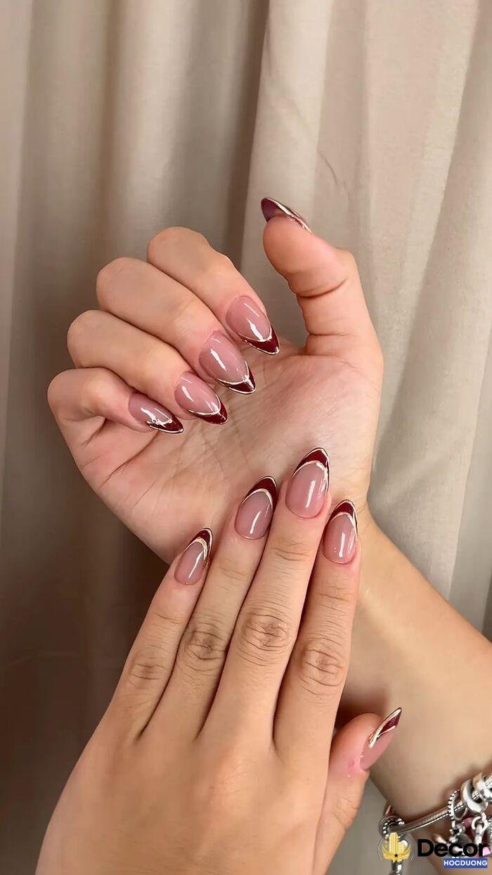 ảnh nail sơn đầu móng chất