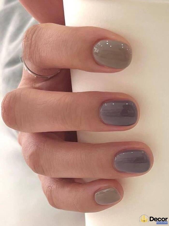 ảnh nail sơn thạch basic siêu đẹp