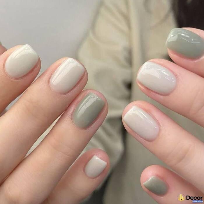 ảnh nail sơn thạch basic