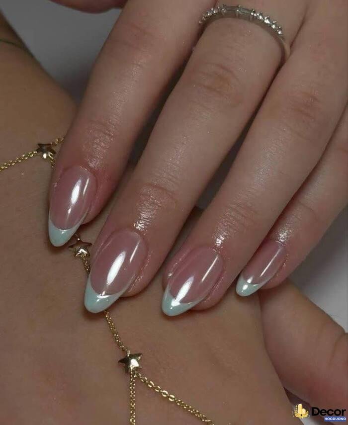 ảnh nail tráng gương cực hot