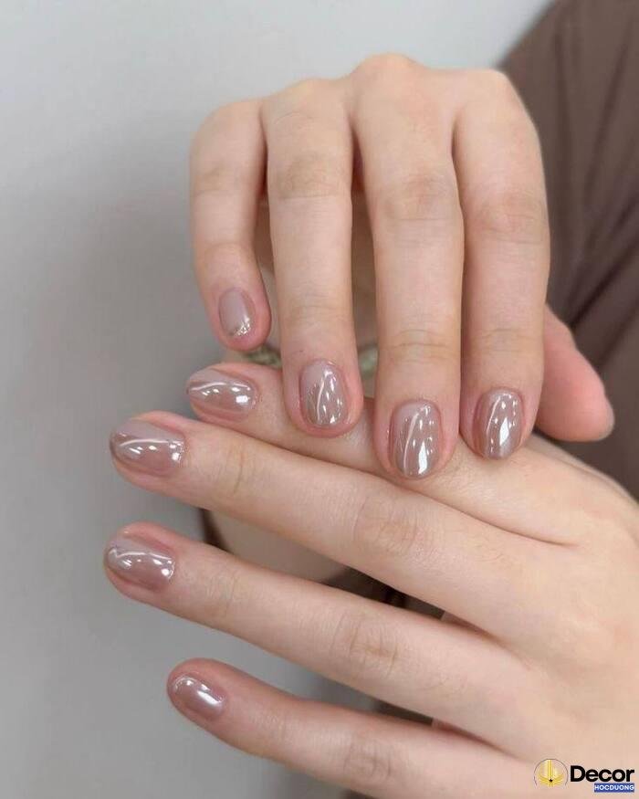 ảnh nail tráng gương đẹp hot
