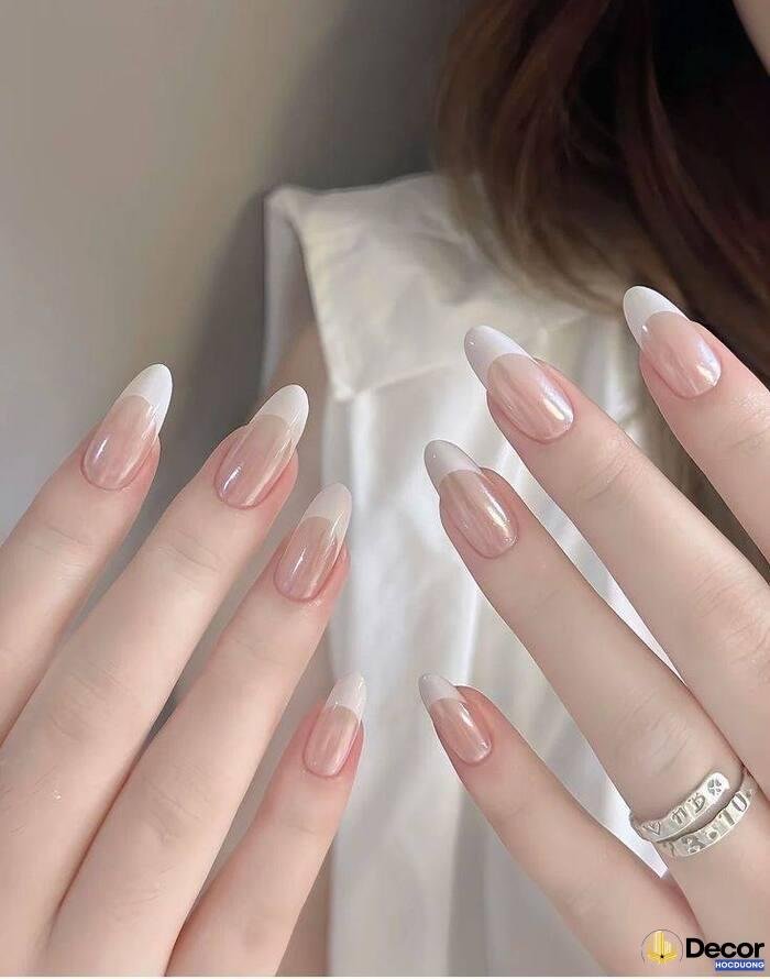 ảnh nail tráng gương