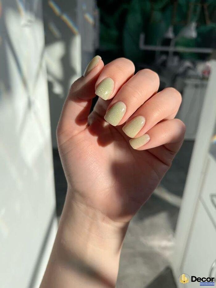 ảnh nail trơn cực đẹp