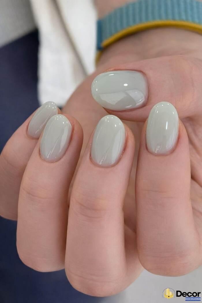 ảnh nail trơn đẹp
