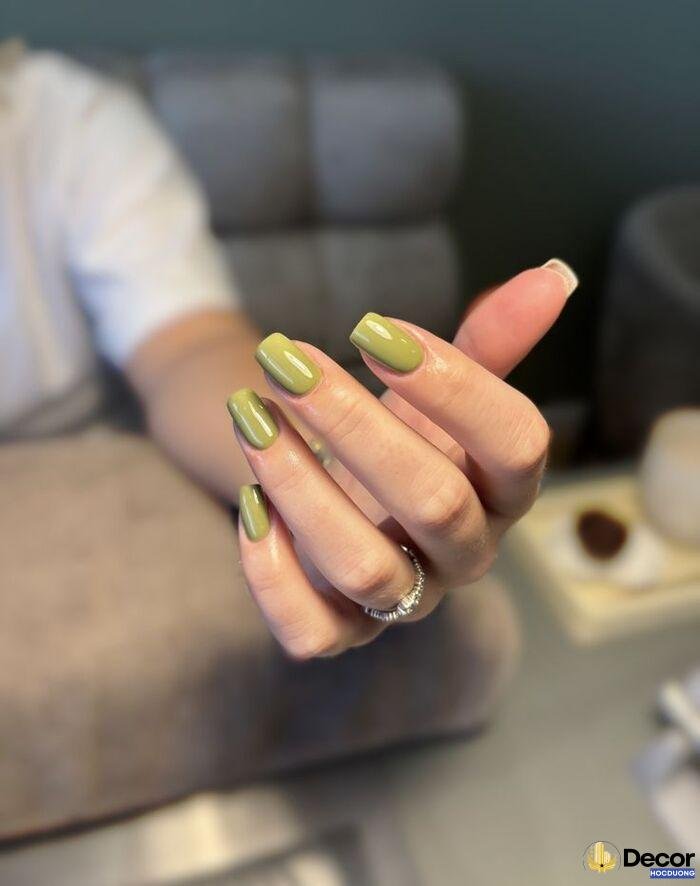 ảnh nail trơn trend đẹp