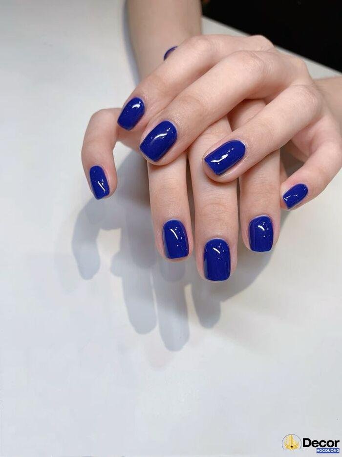 ảnh nail trơn trend siêu yêu