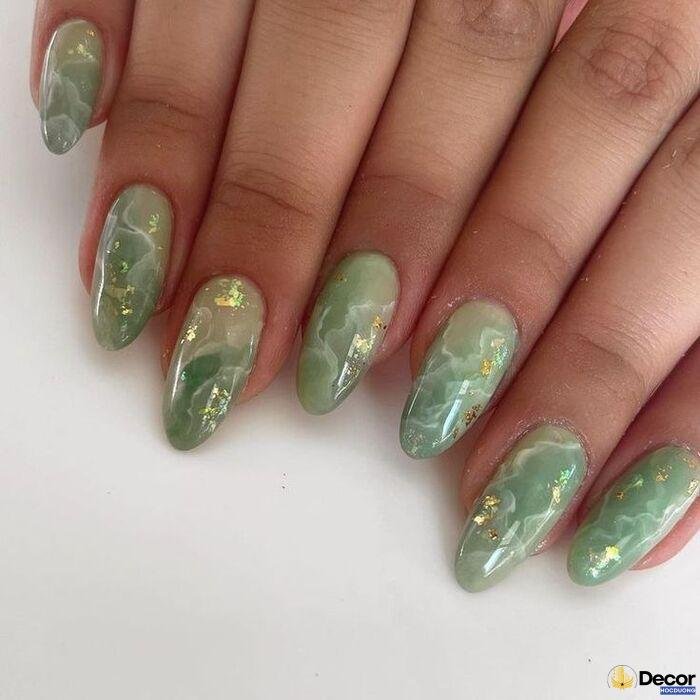 ảnh nail xà cừ đẹp nhất