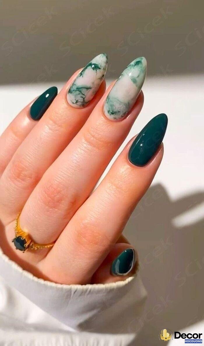 ảnh nail xà cừ