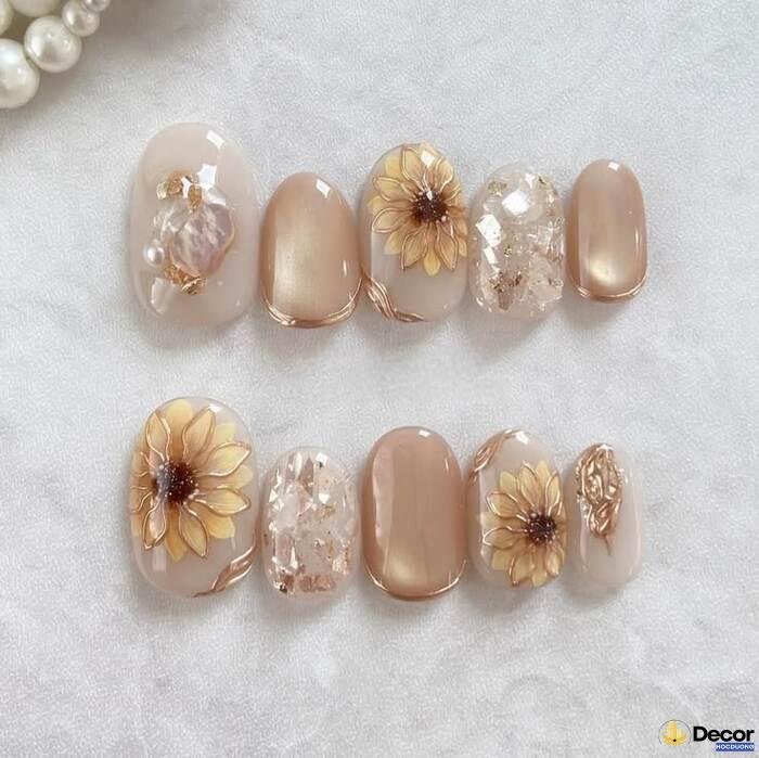 ảnh nails pastel trend đáng yêu