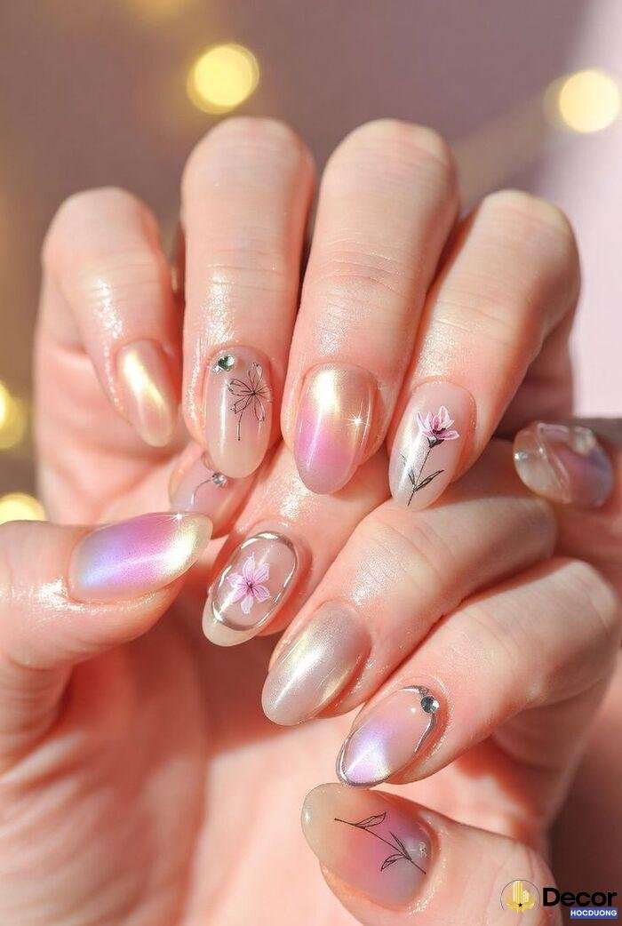 ảnh nails pastel trend đẹp nhất