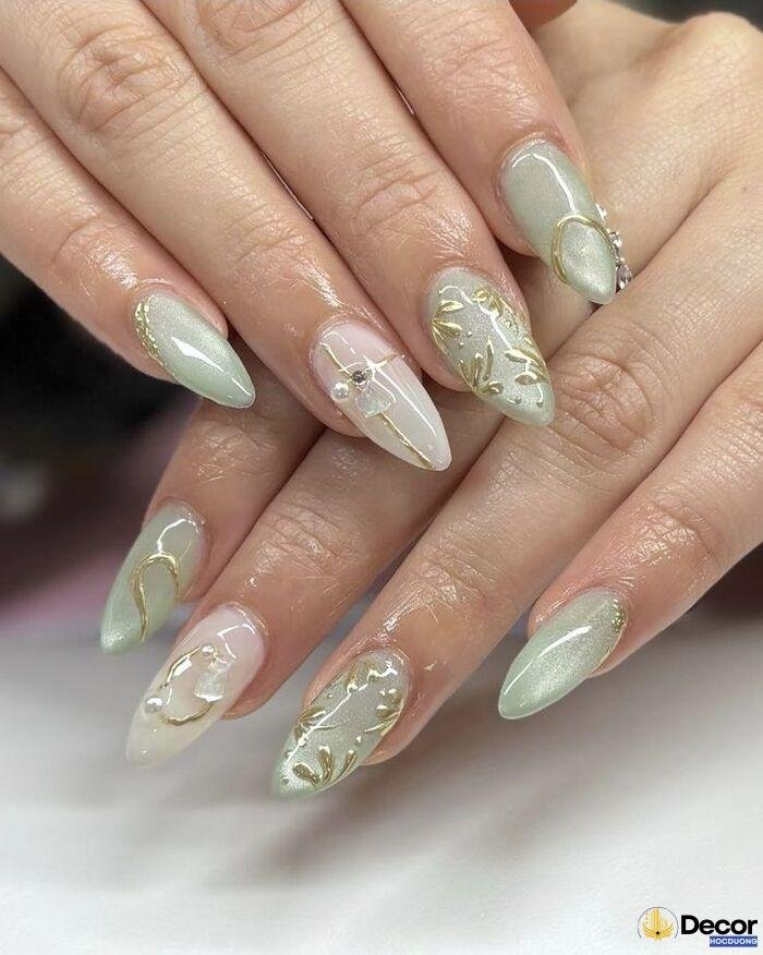 ảnh nails pastel trend
