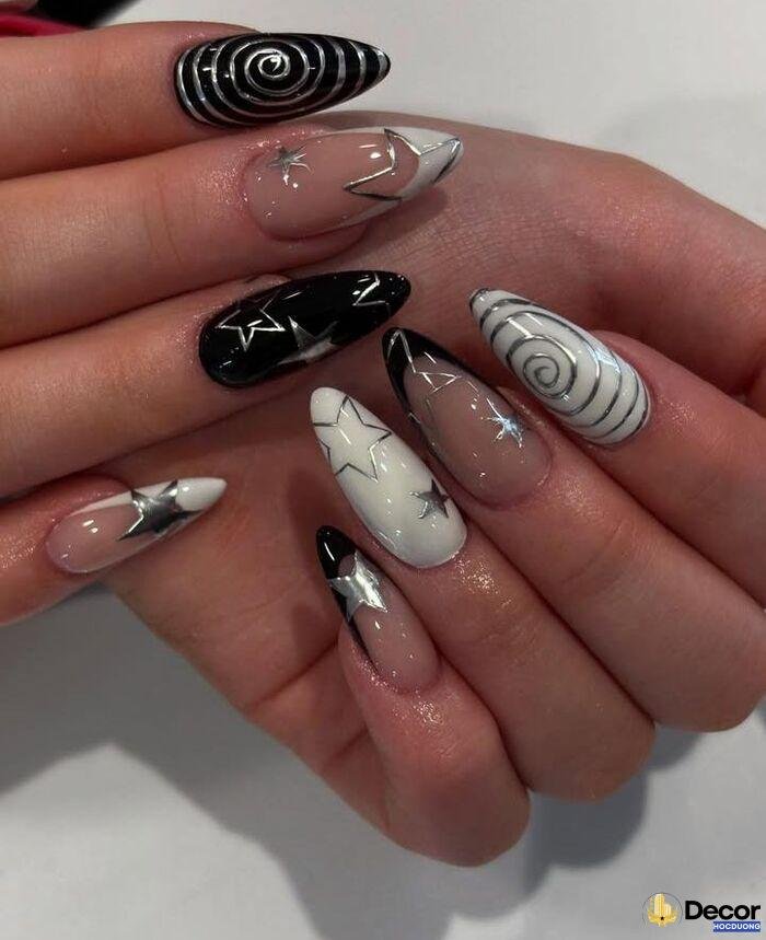 nail móng nhọn chất siêu sáng tạo
