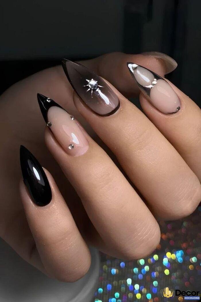 nail móng nhọn chất