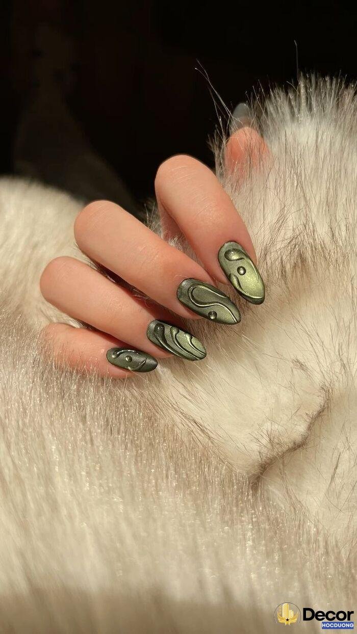 nail móng nhọn cool ngầu