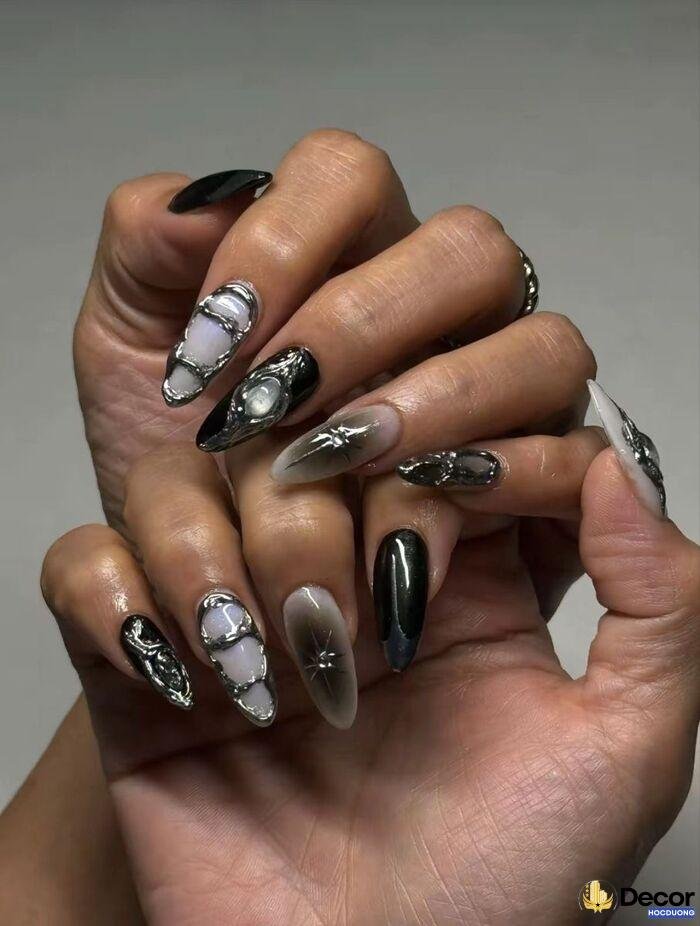 nail móng tay ngầu lòi