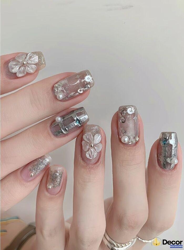 nail móng vuông chất