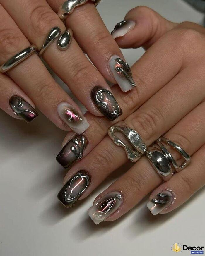 nail móng vuông cool