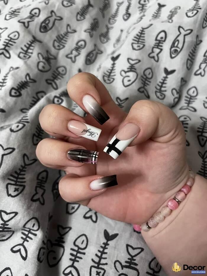 nail móng vuông cực đẹp