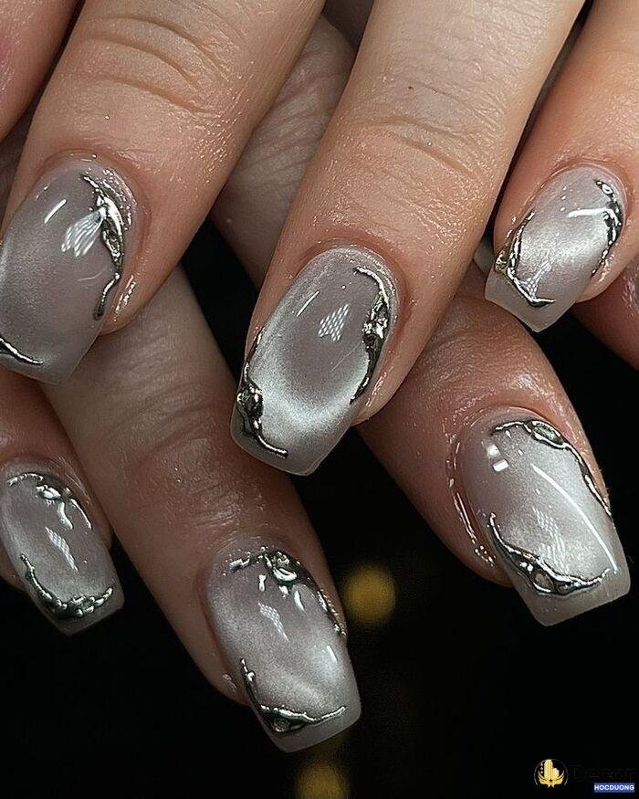 nail móng vuông ngầu nhất