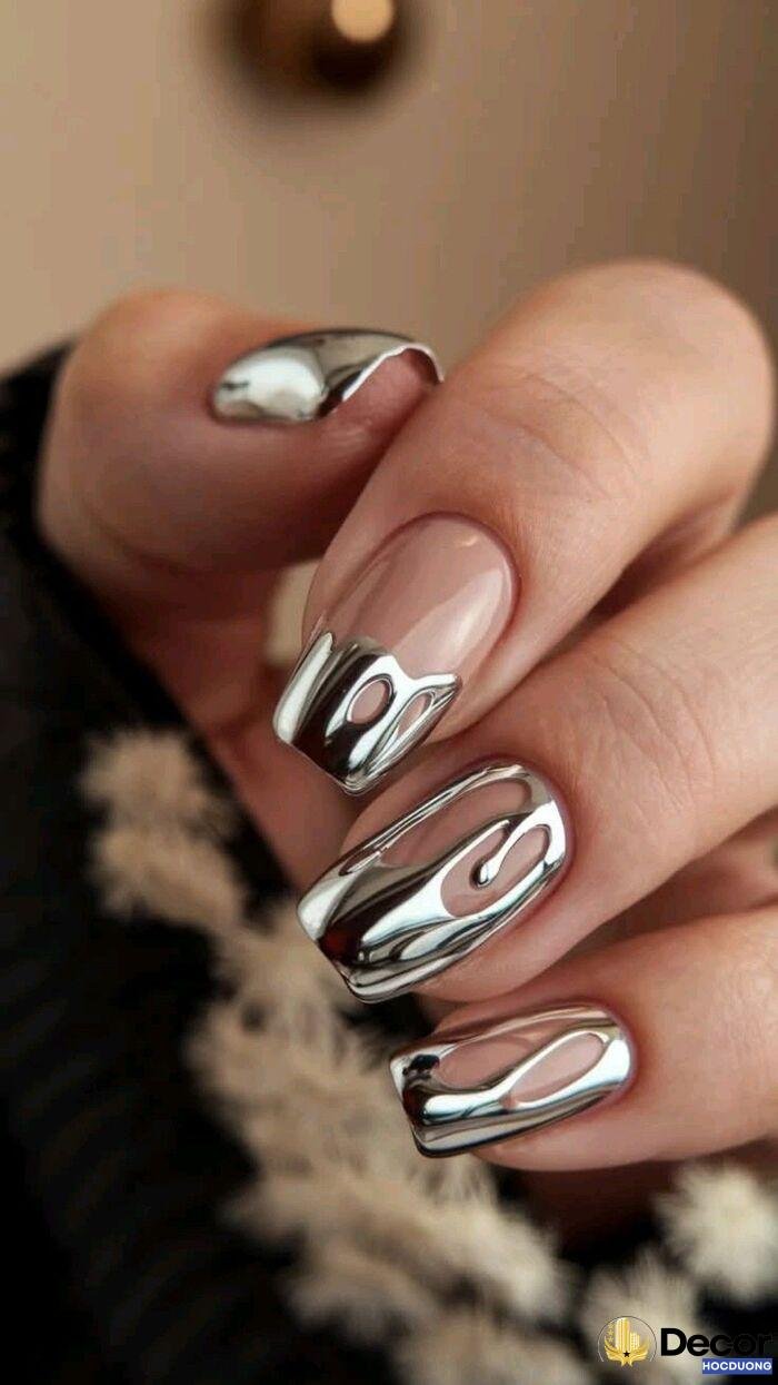 nail móng vuông ngầu