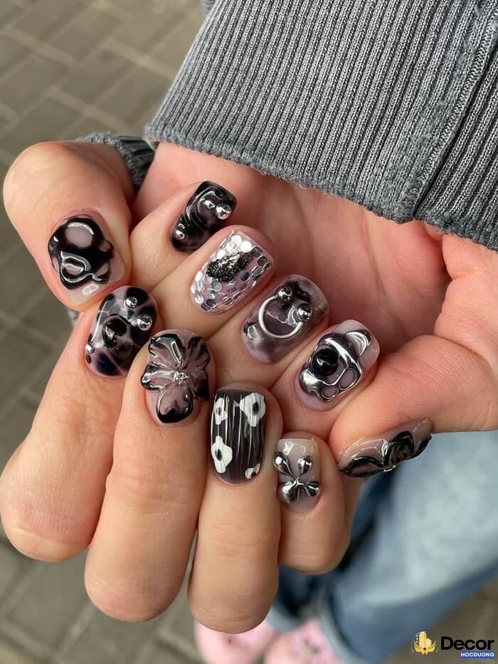 nail móng vuông siêu chất