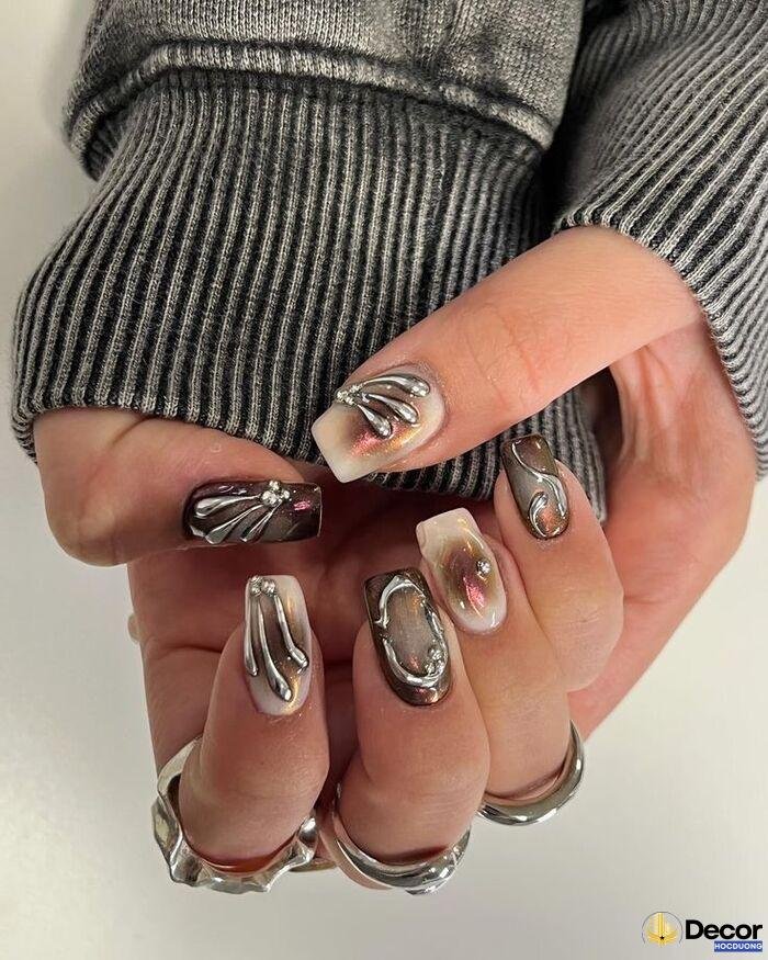 nail móng vuông trend