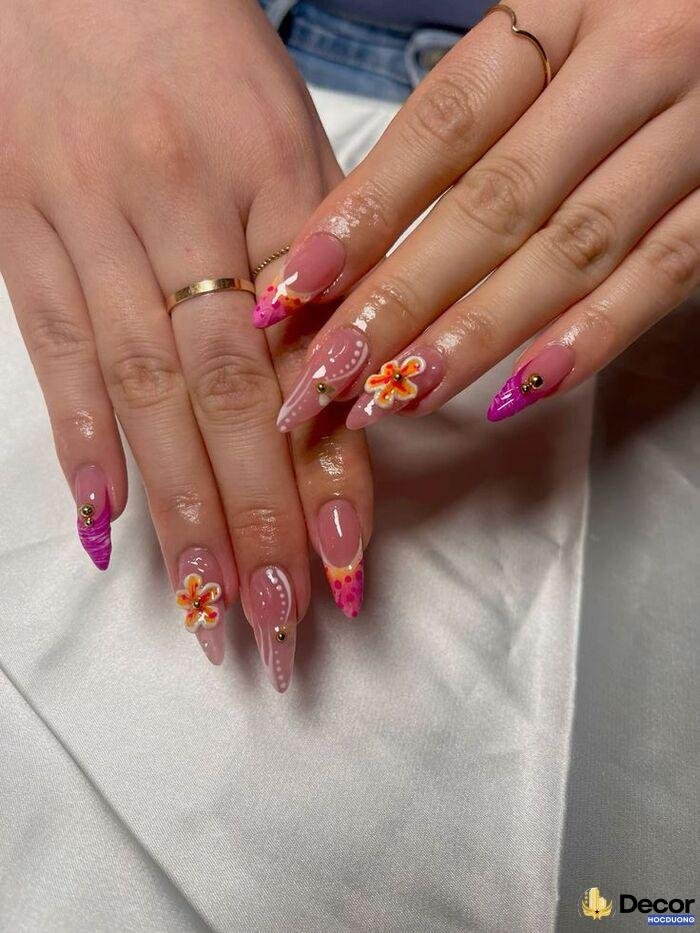 nail nhiều màu hot