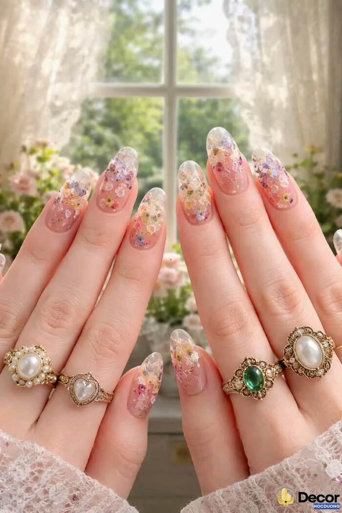 nail nhũ cực cute