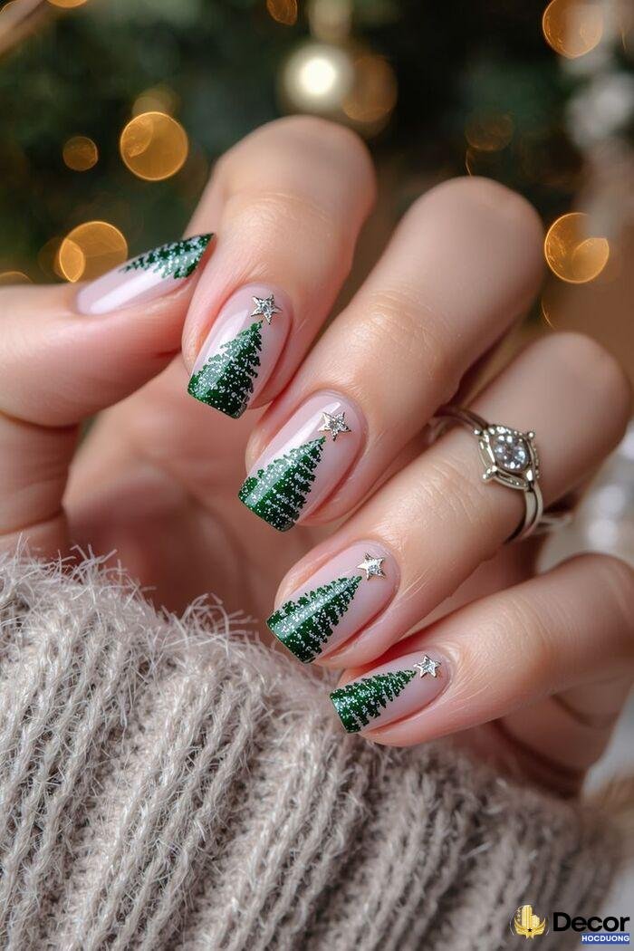 nail noel dễ thương cực hot