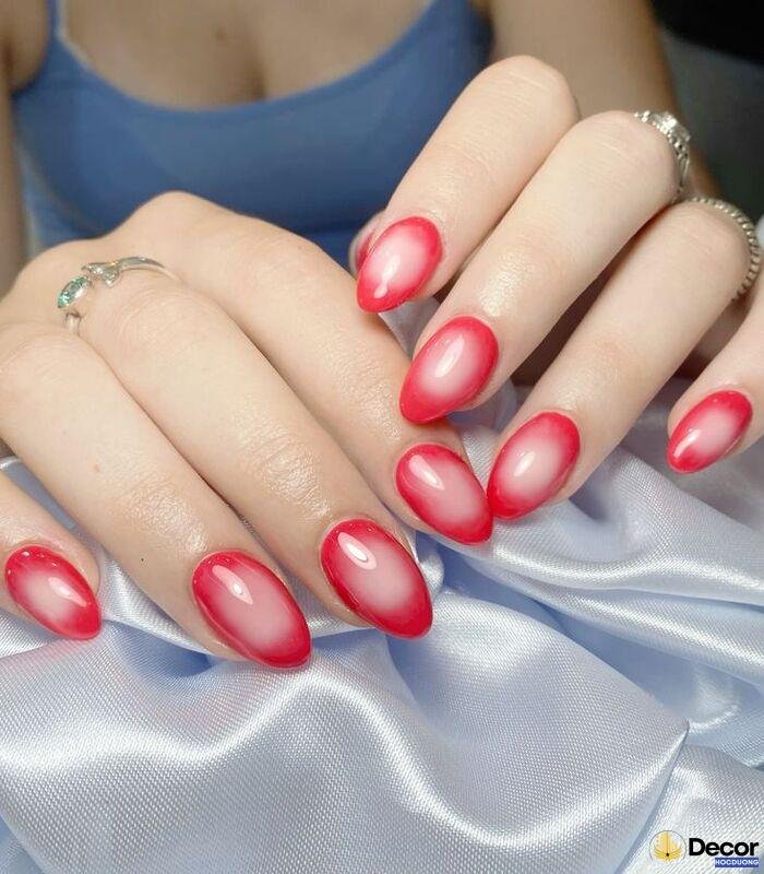nail ombre bắt trending