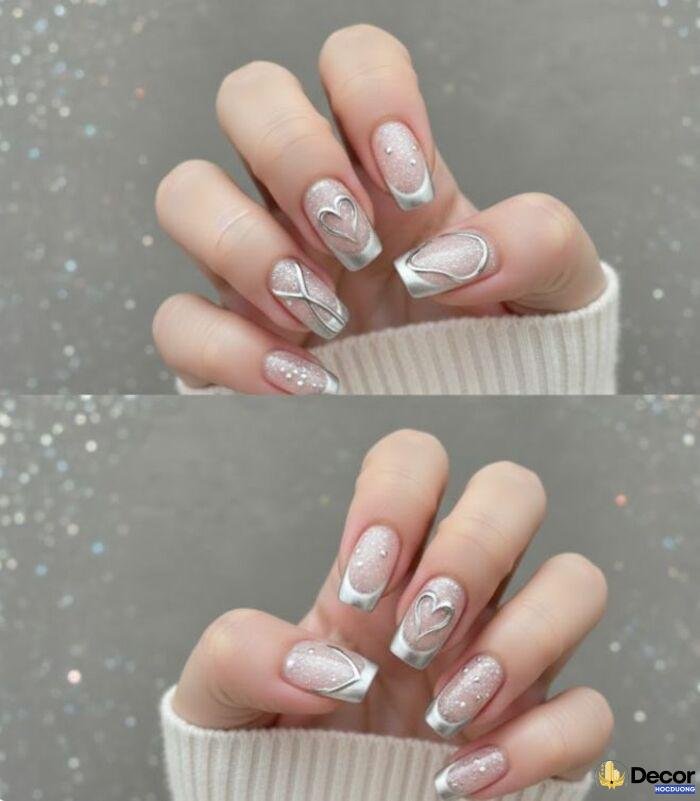 nail sang chảnh basic cool đẹp yêu