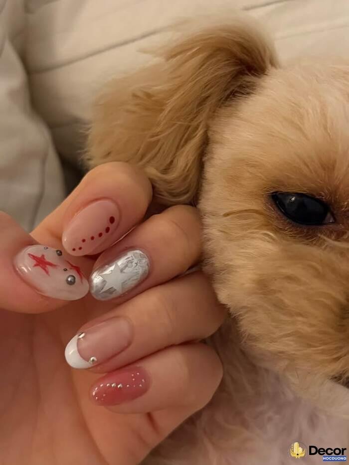 nail sang chảnh basic cool