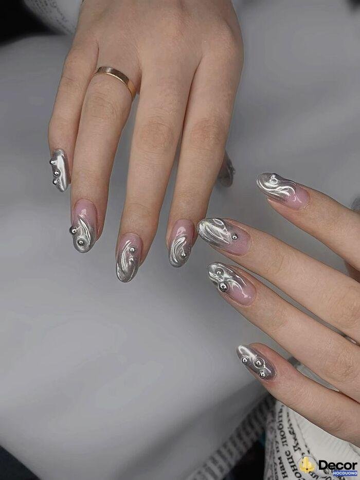 nail sang chảnh basic cực đẹp